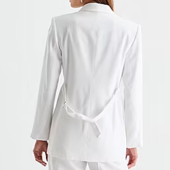 Worthington Elegant White Women's Blazer - Picture 5 of 15